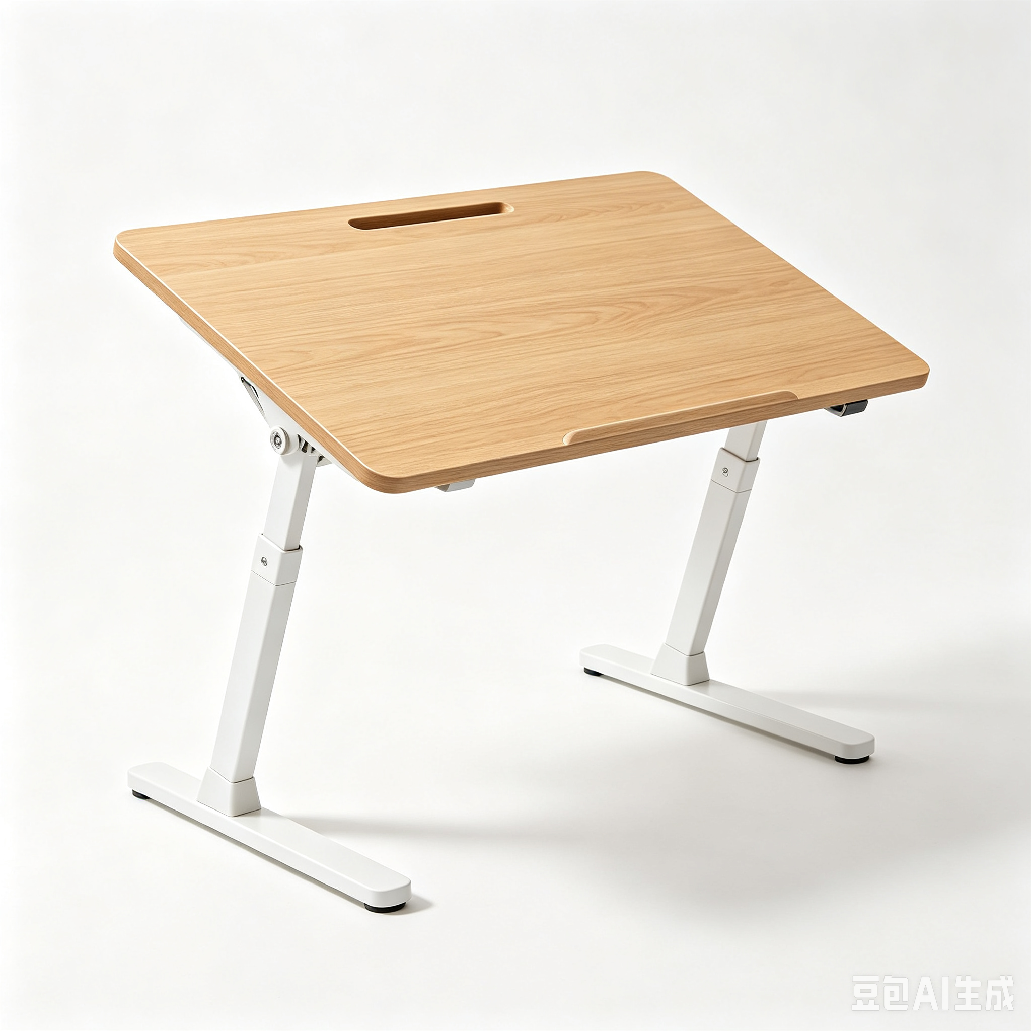 Height-adjustable standing office computer desk (folding model for small apartments)