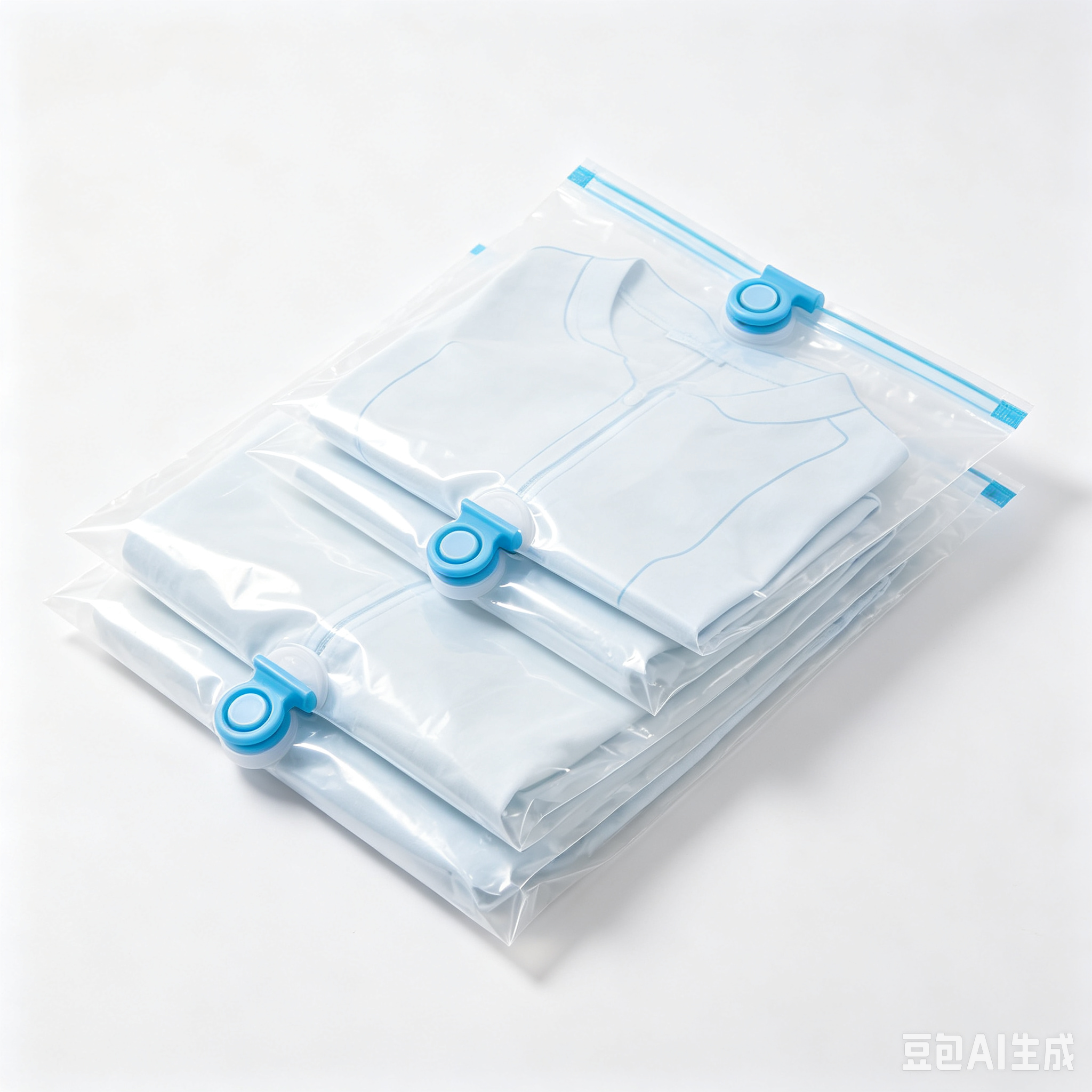 Small Vacuum Compression Bags for Clothes (4-Piece Set)