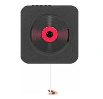 Wall Mounted CD Player with Stereo Music System