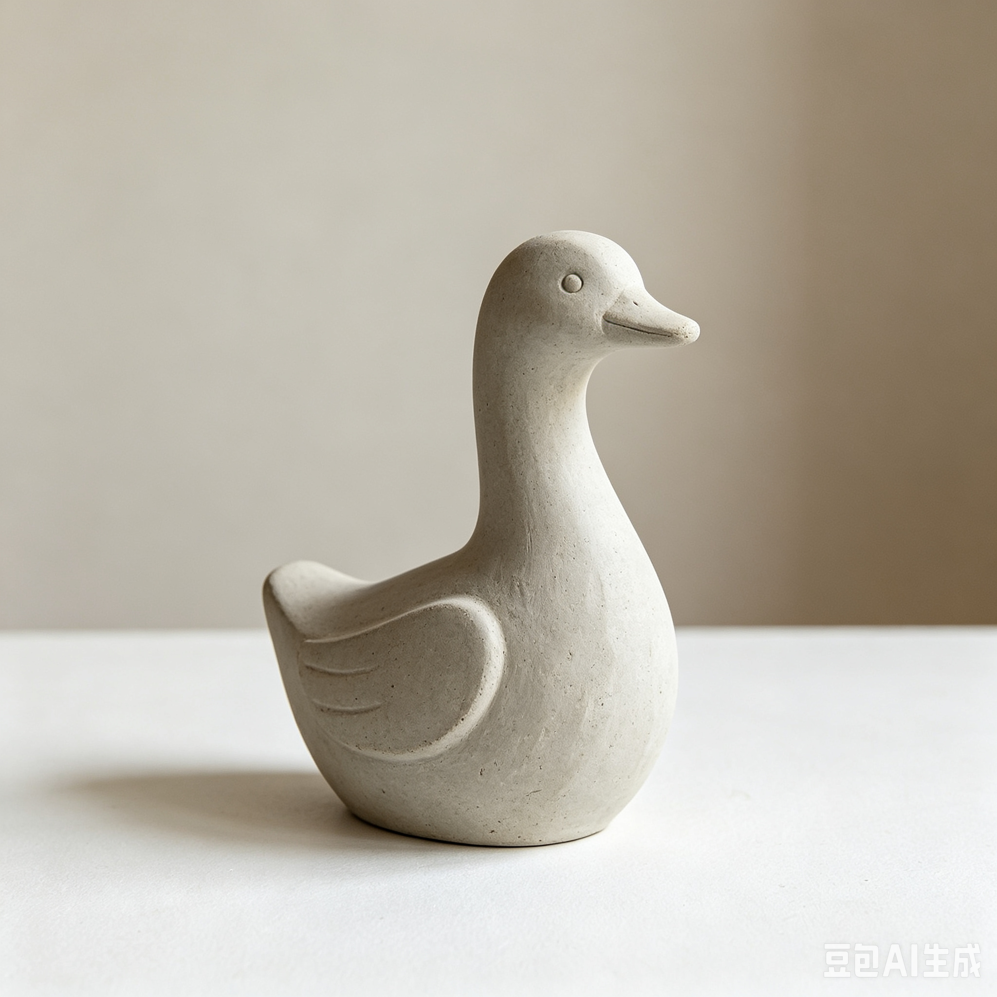 Creative Concrete Goose Desktop Ornament