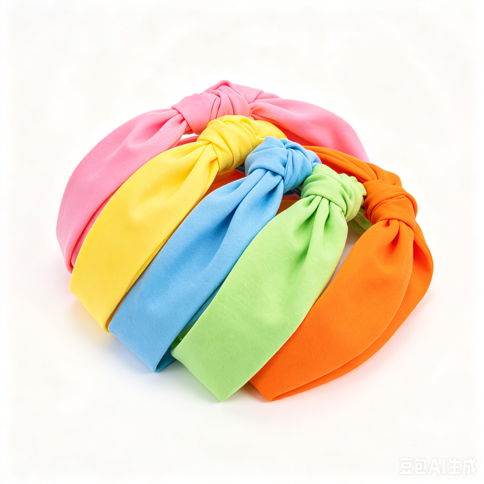 Dopamine-style colorful hairband