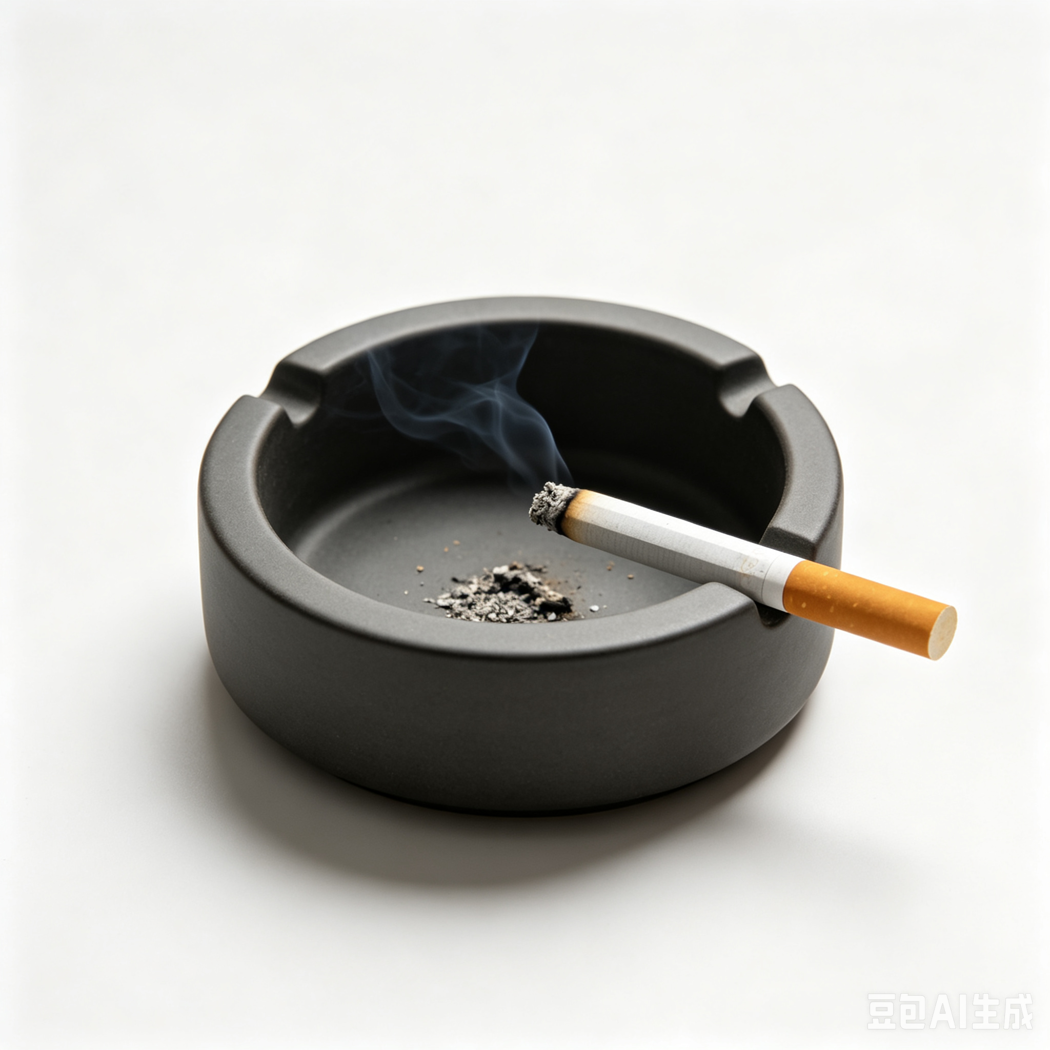 Smokeless household ashtray