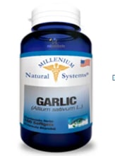Natural Systems Garlic Extract 1500mg (Allium Sativum L.) 100 Capsules