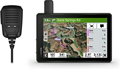 Navigator, display, preloaded terrain, group riding radio, inReach technology