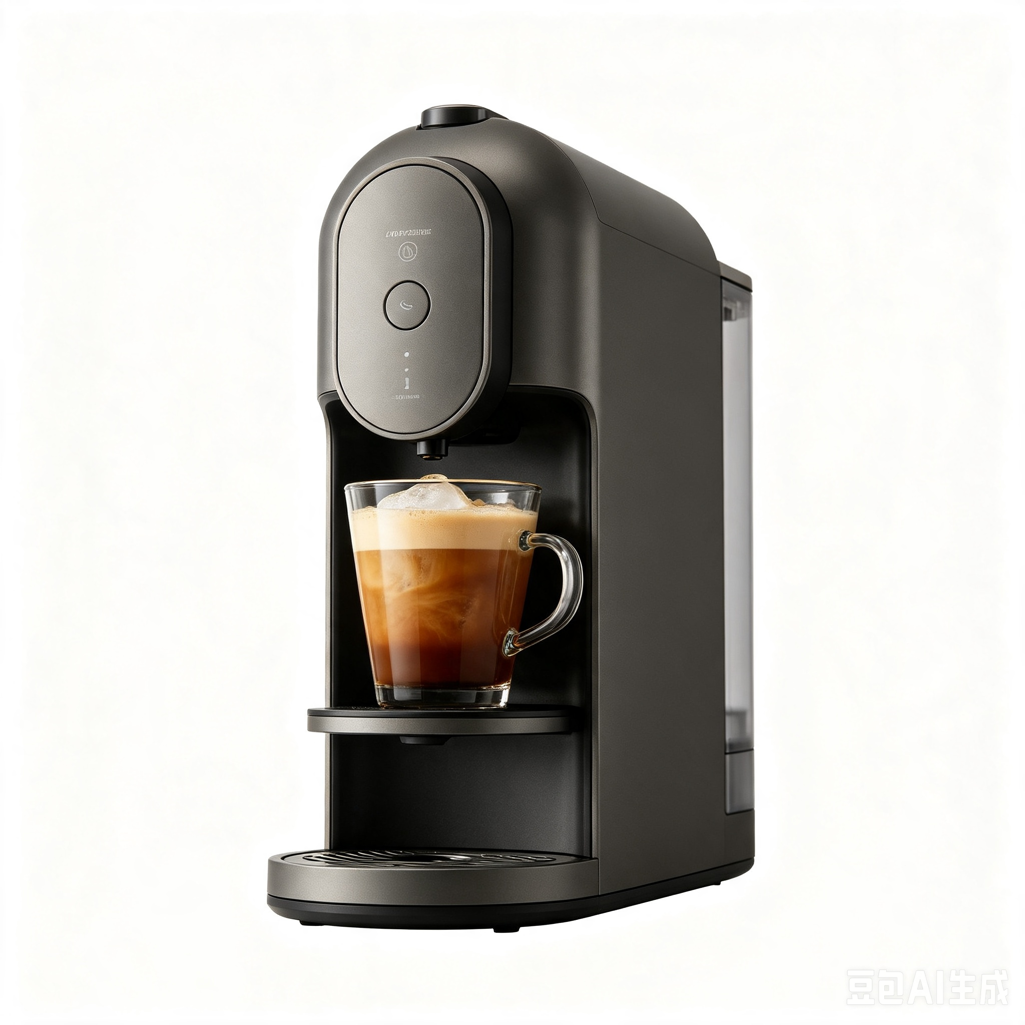 Fully automatic hot and cold coffee machine
