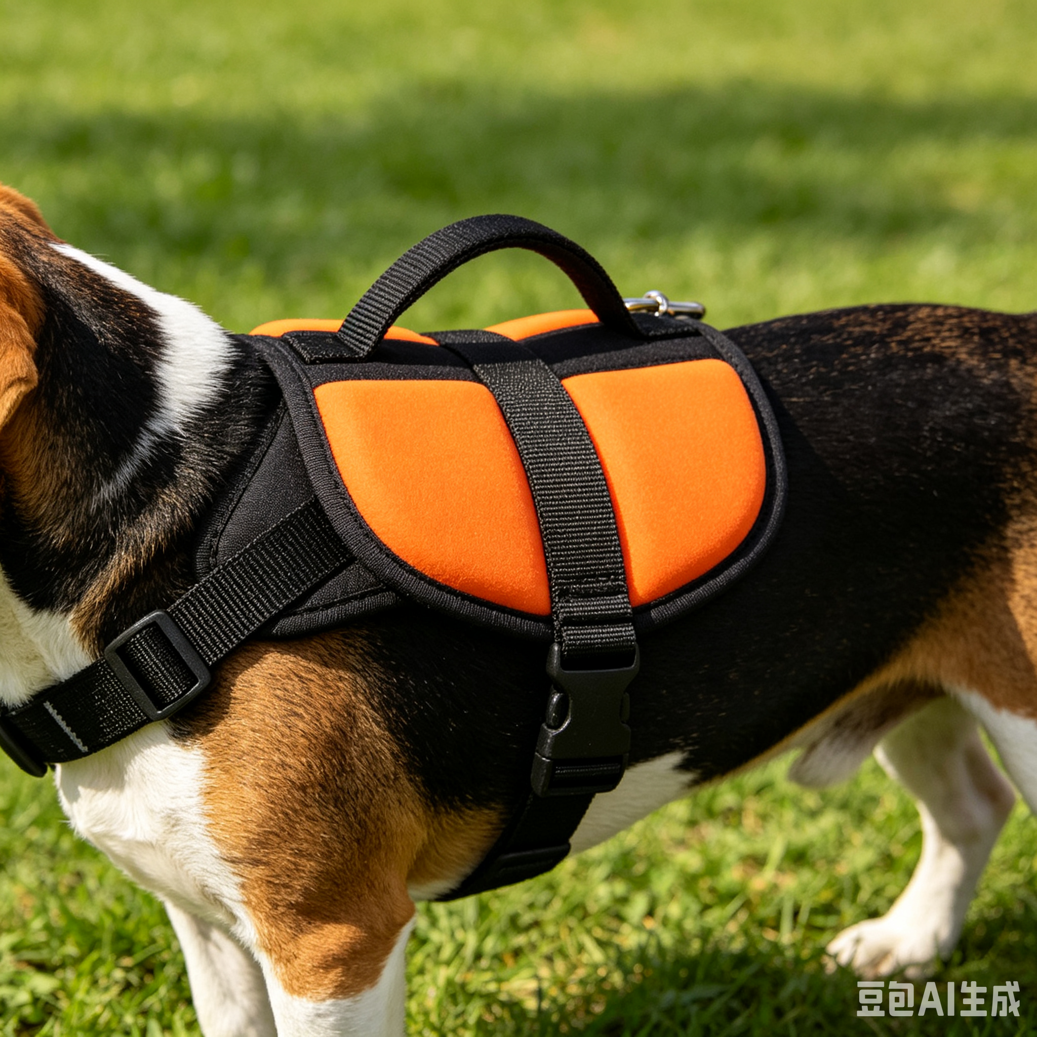 Outdoor Pet Leash Shock-Absorbing Shoulder Pad