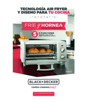 Black+Decker TO1785SGLA Air Fryer Oven 11L Silver