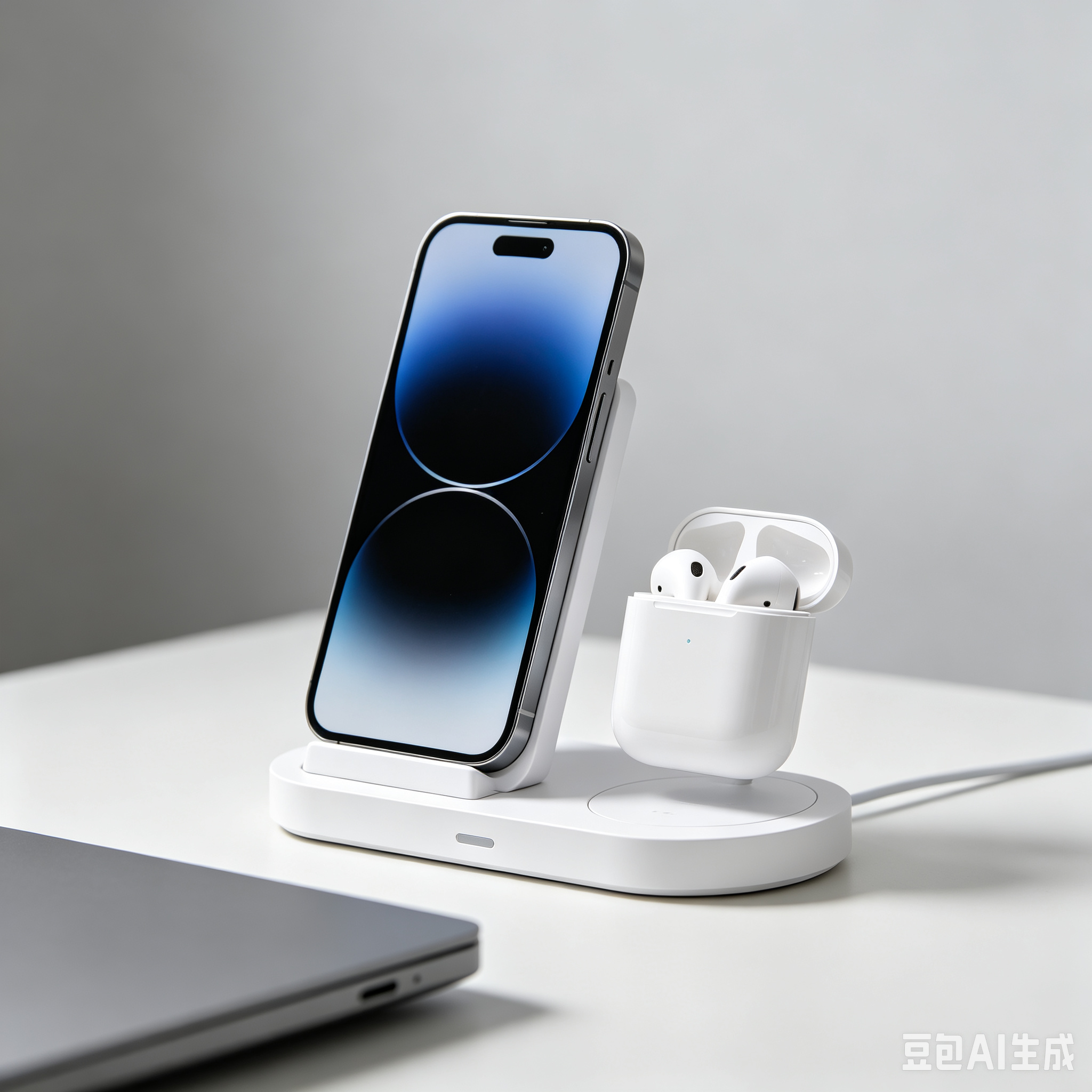 Portable Desktop Wireless Charging Station