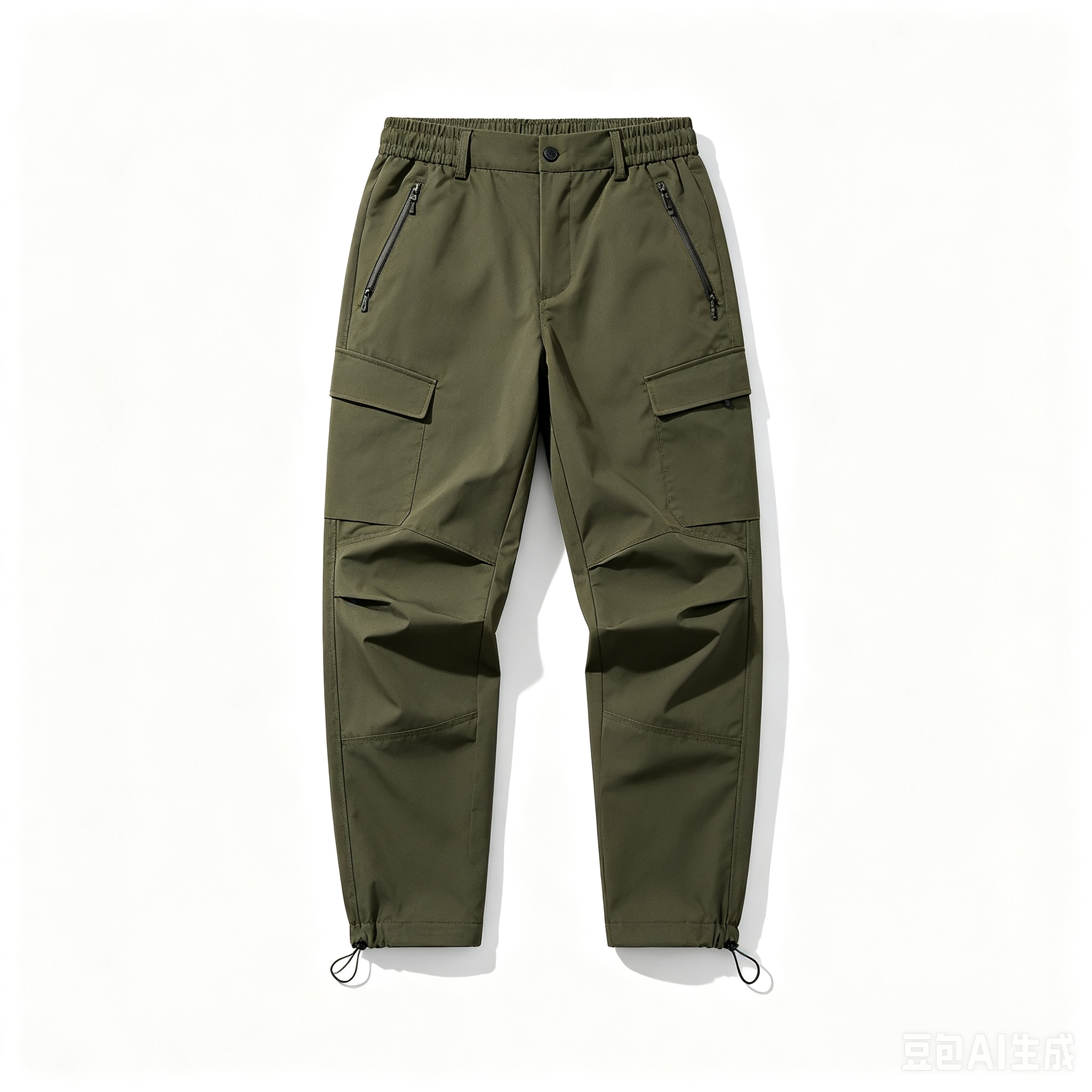Waterproof and abrasion-resistant outdoor utility trousers