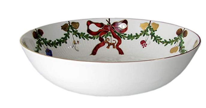 Star Print/Christmas Bowl 1.75l, porcelain, colorful