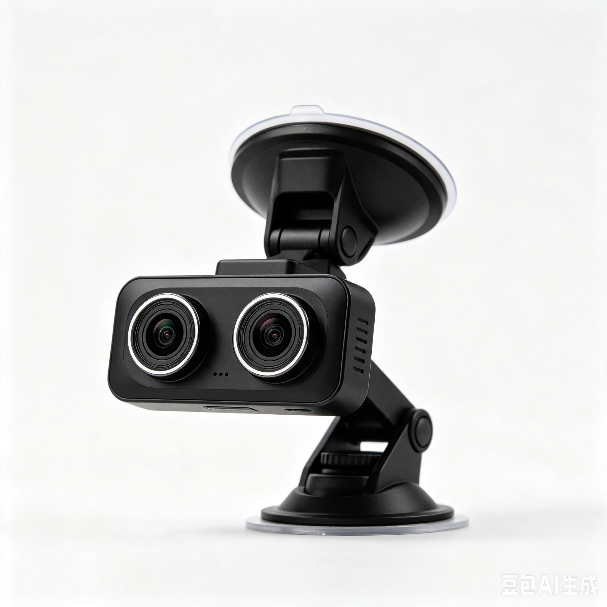 Dual-Channel HD Dash Cam with Front and Rear Cameras