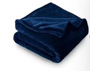 Soft Angel Fleece Thermal Blanket, Solid Color Warm Throw Blanket