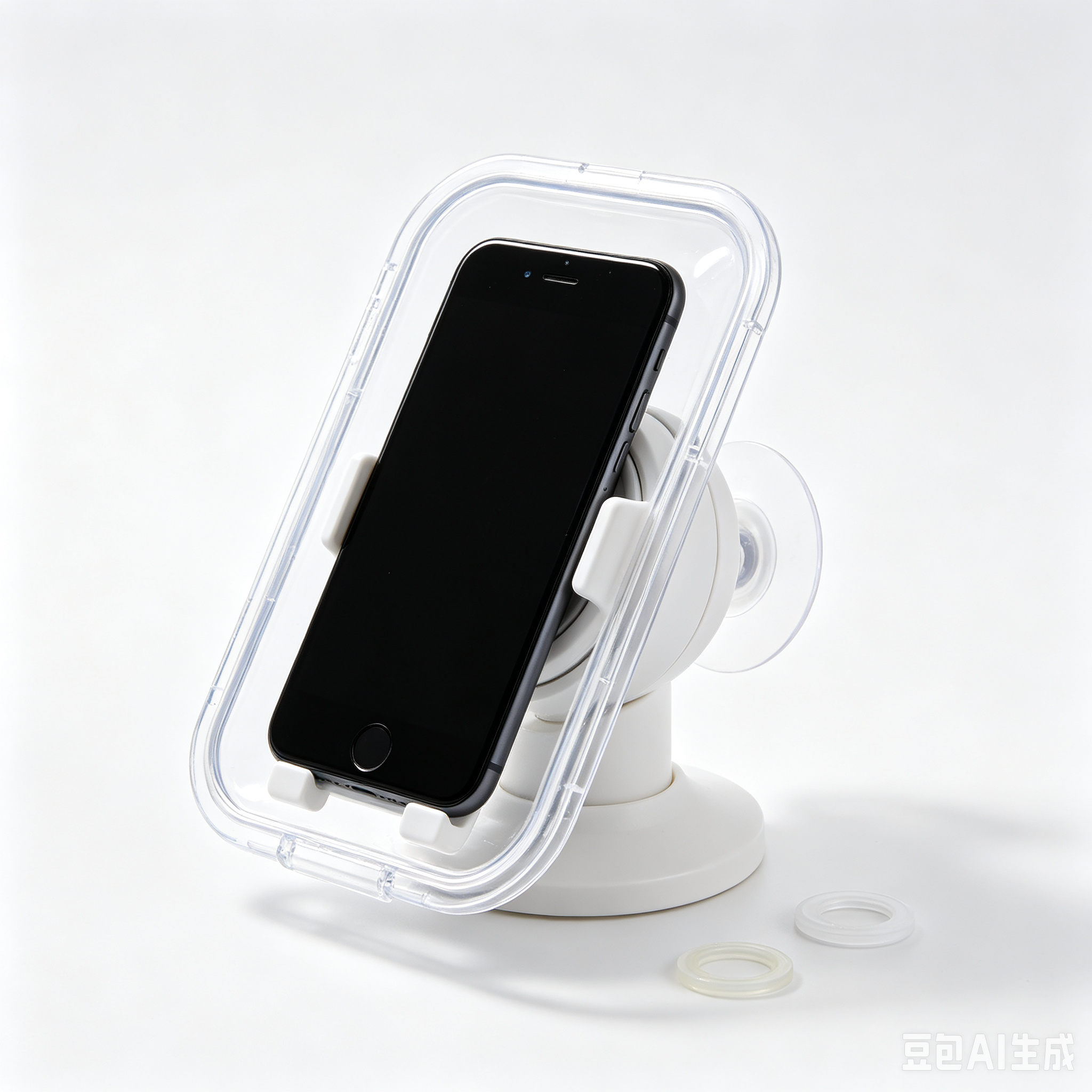Waterproof Rotating Phone Holder Case for the Bathroom