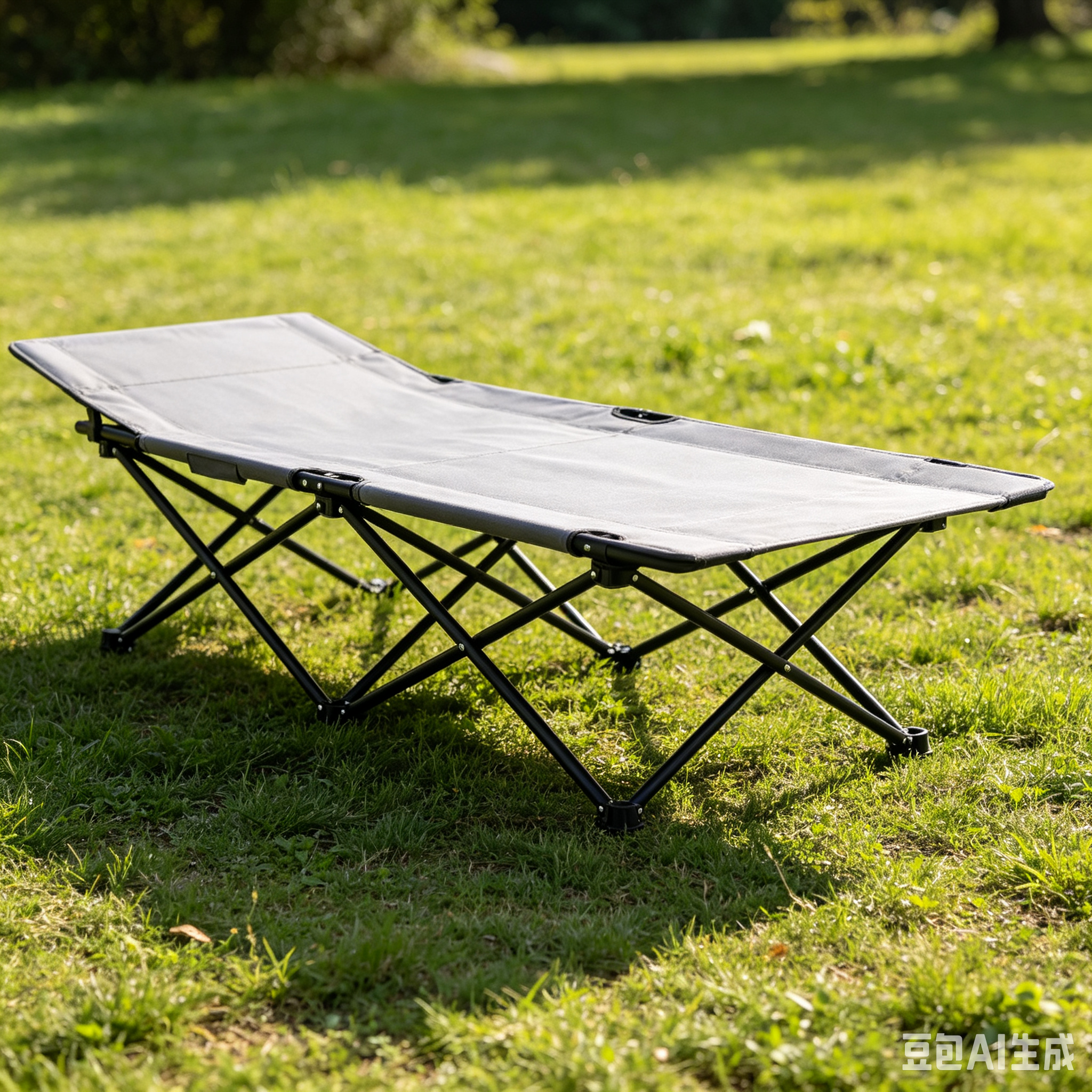 Lightweight foldable camping cot
