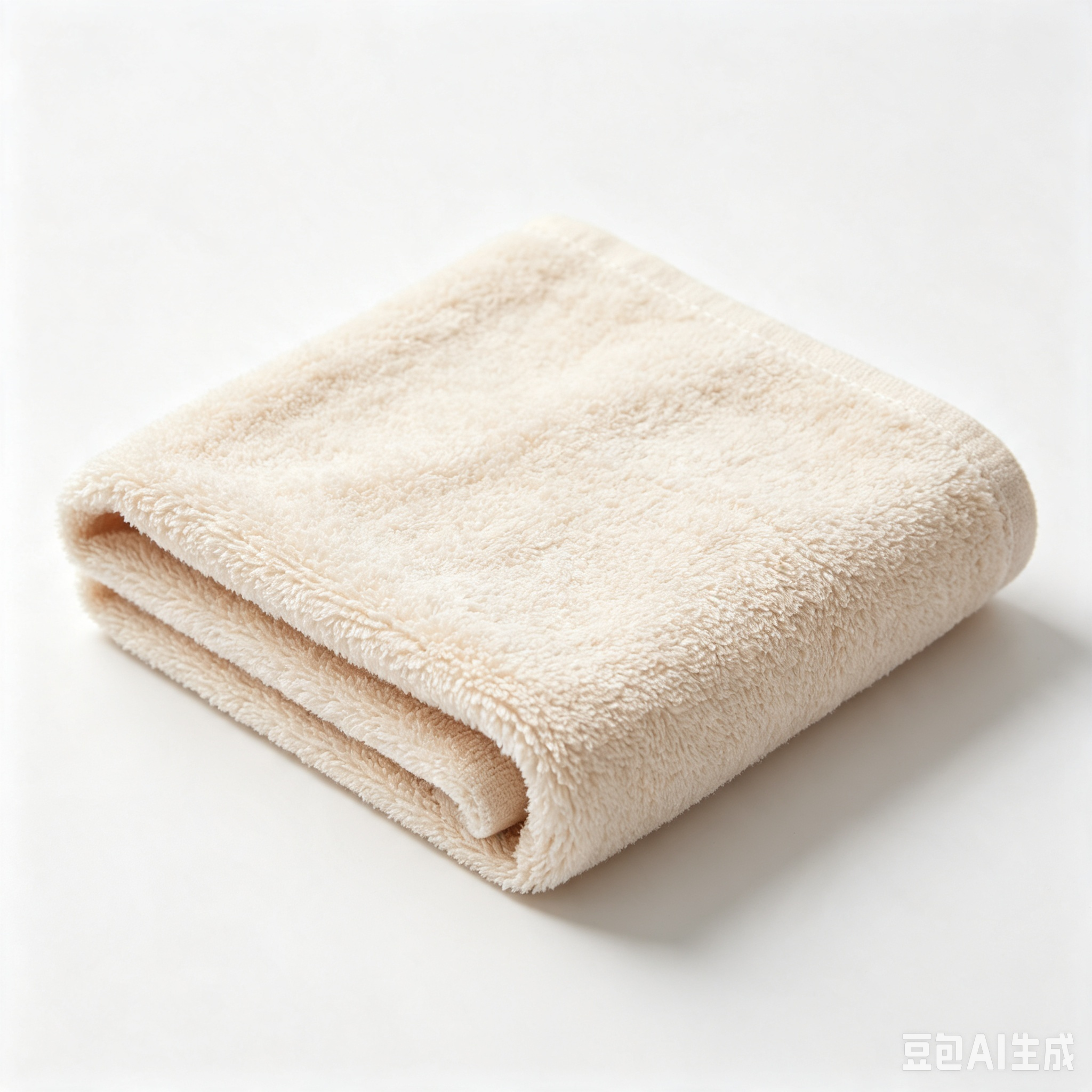 Small, absorbent square towel
