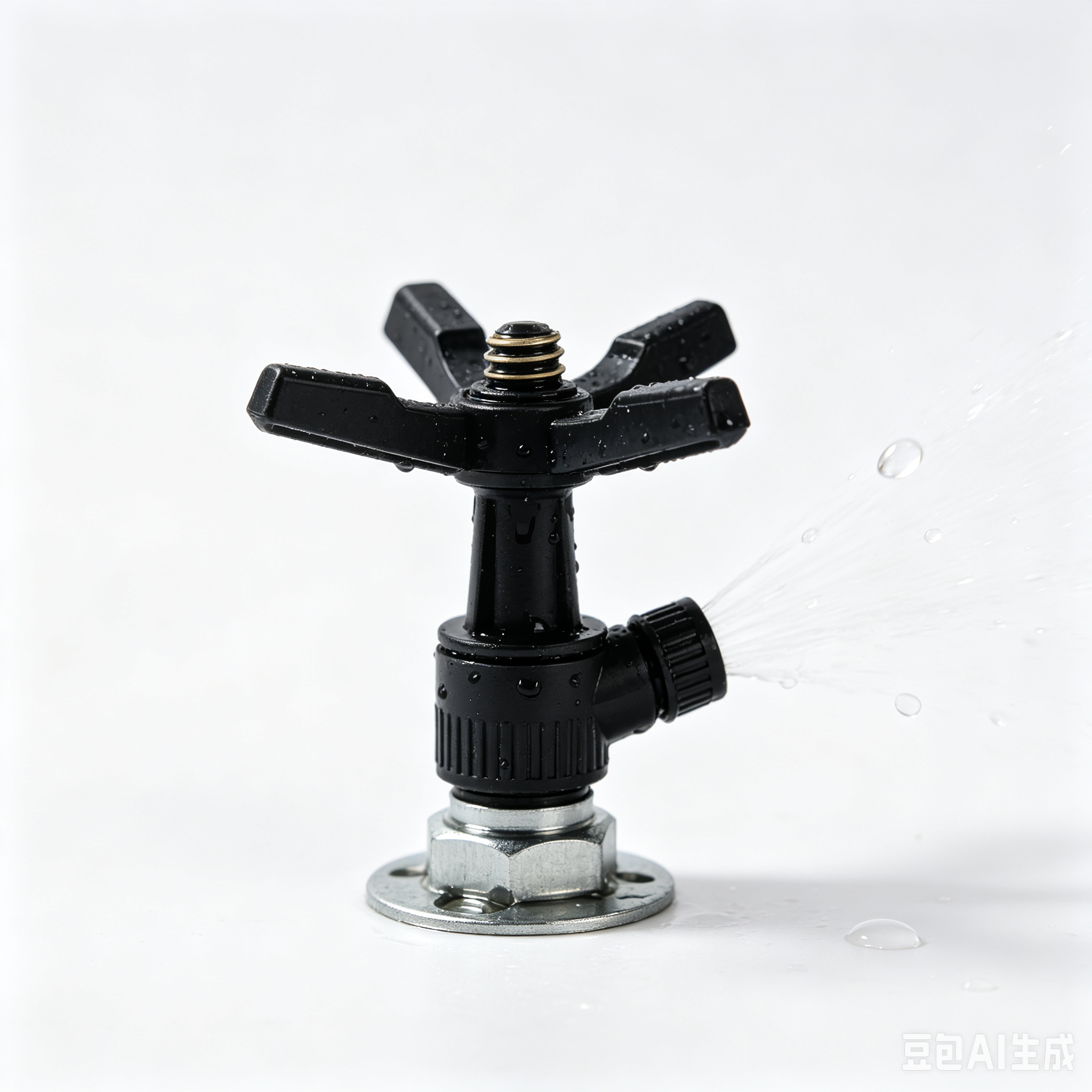 Small universal lawn sprinkler head