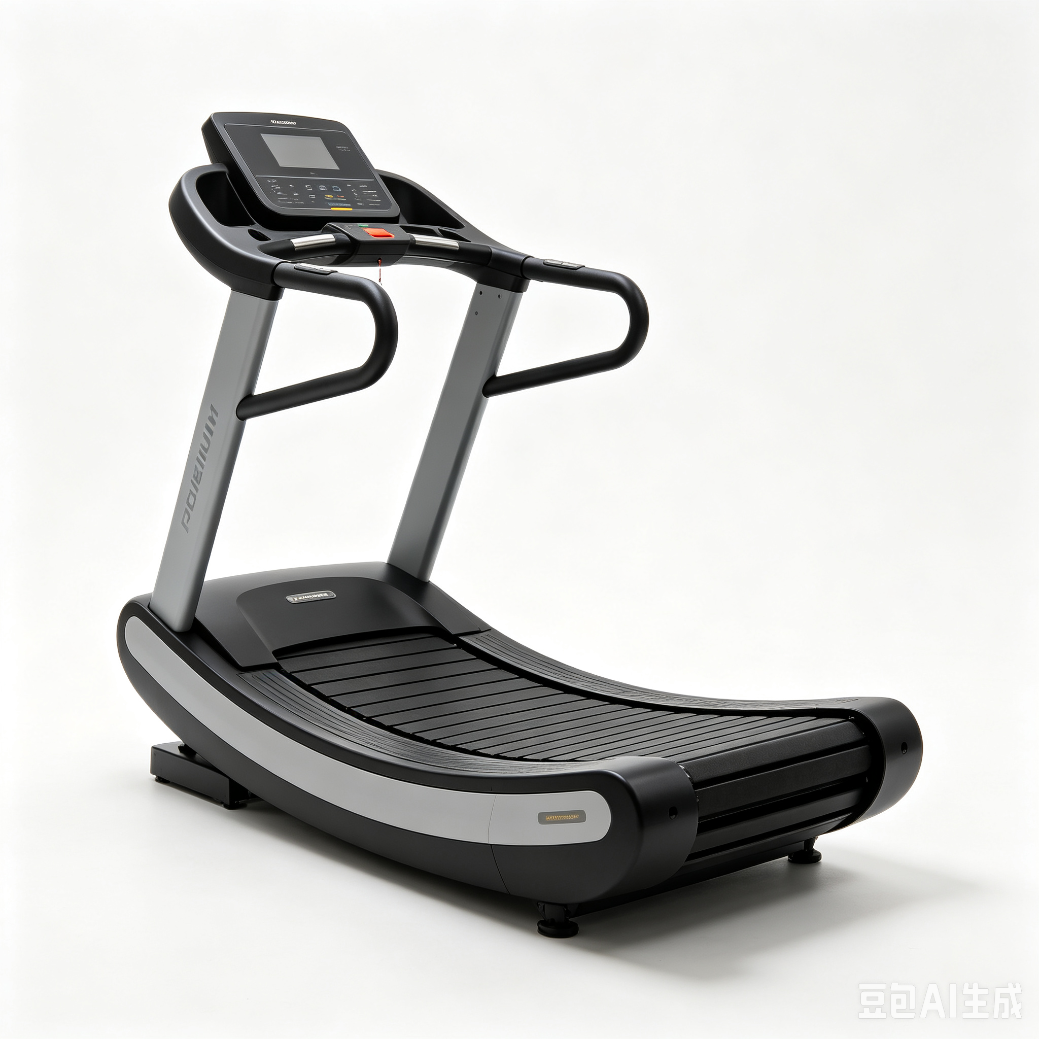 Premium Curved Manual Running Treadmill 