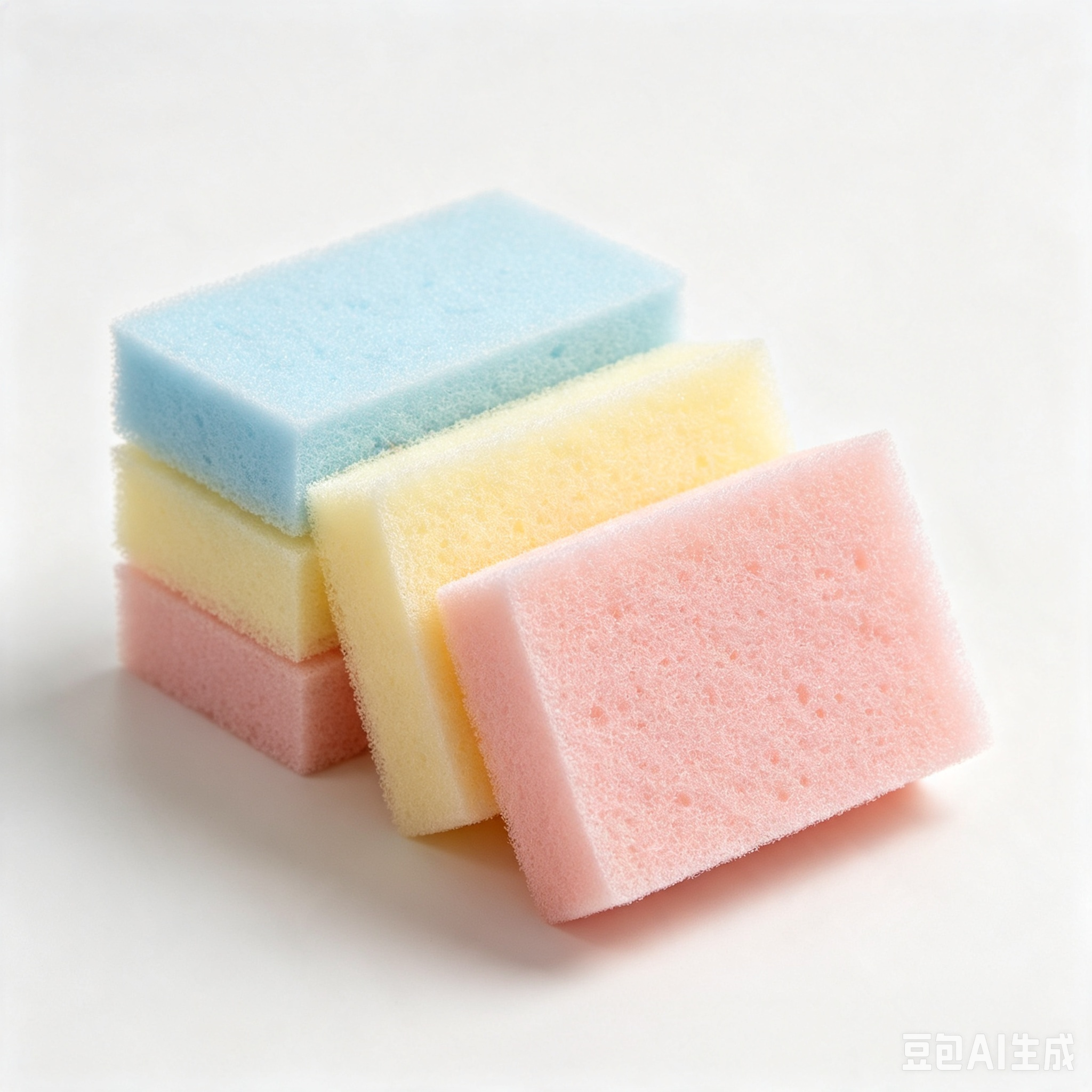 Mini Sponge Dishwashing Scrubber Set