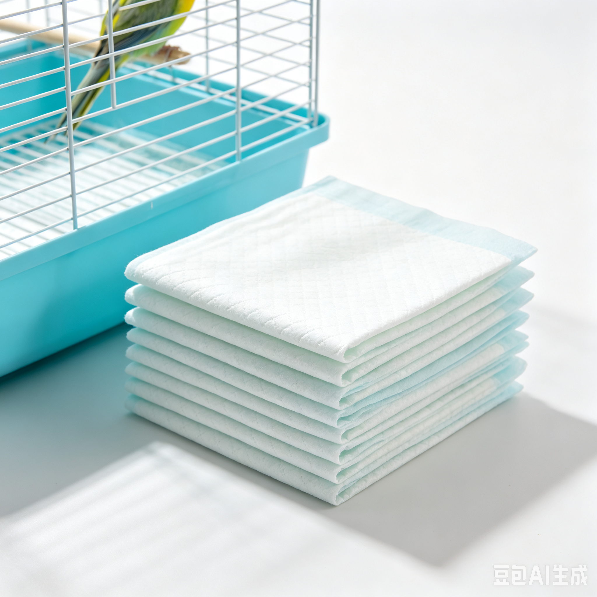 Waterproof and Breathable Diaper Pad Set for Birds