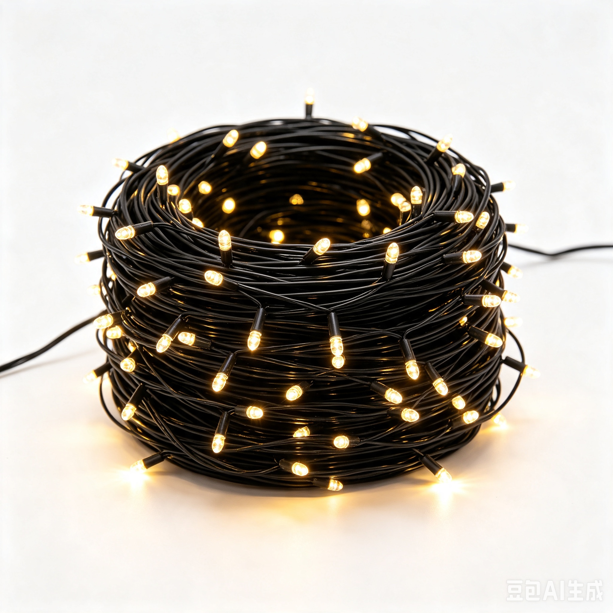 Complete Set of Outdoor Solar-Powered Ambient String Lights for the Garden (50 Meters)