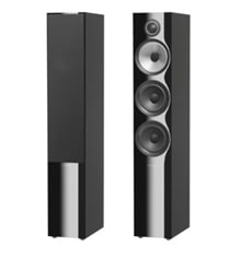 B&W 704 S2 Black Floor Standing Speakers Pair 150W RMS 8&Omega; Hi-Fi Speakers