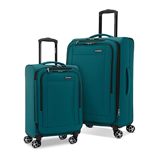 Soft shell expandable suitcase