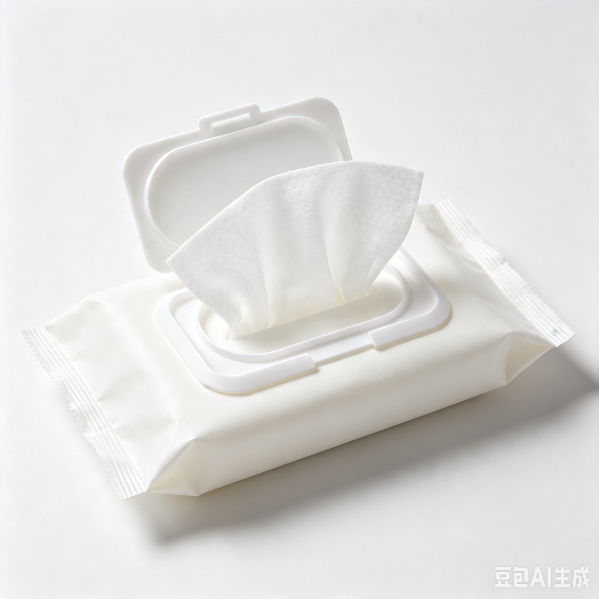 Pack of disposable cleaning wipes