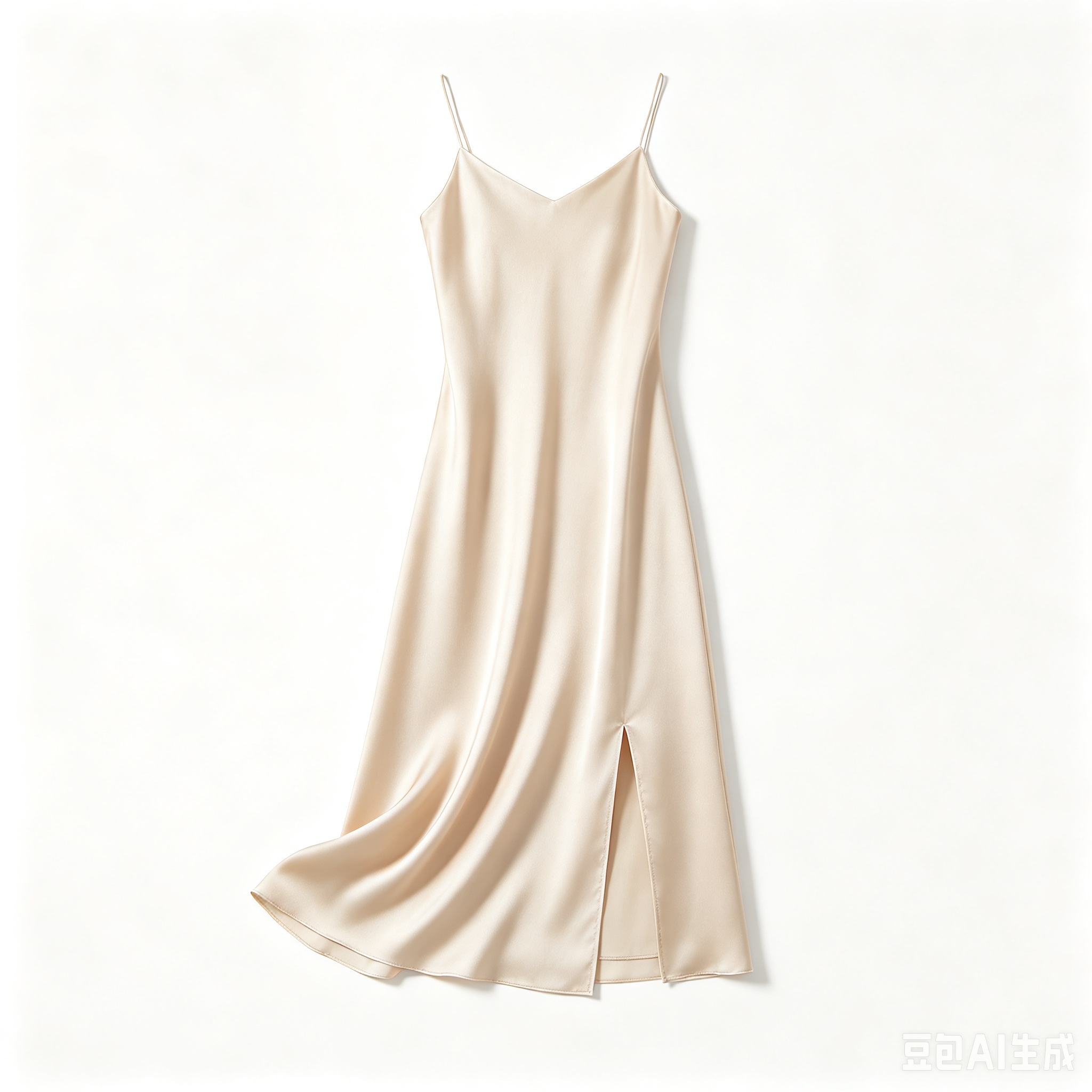 Women's versatile silk slip dress (gift box)