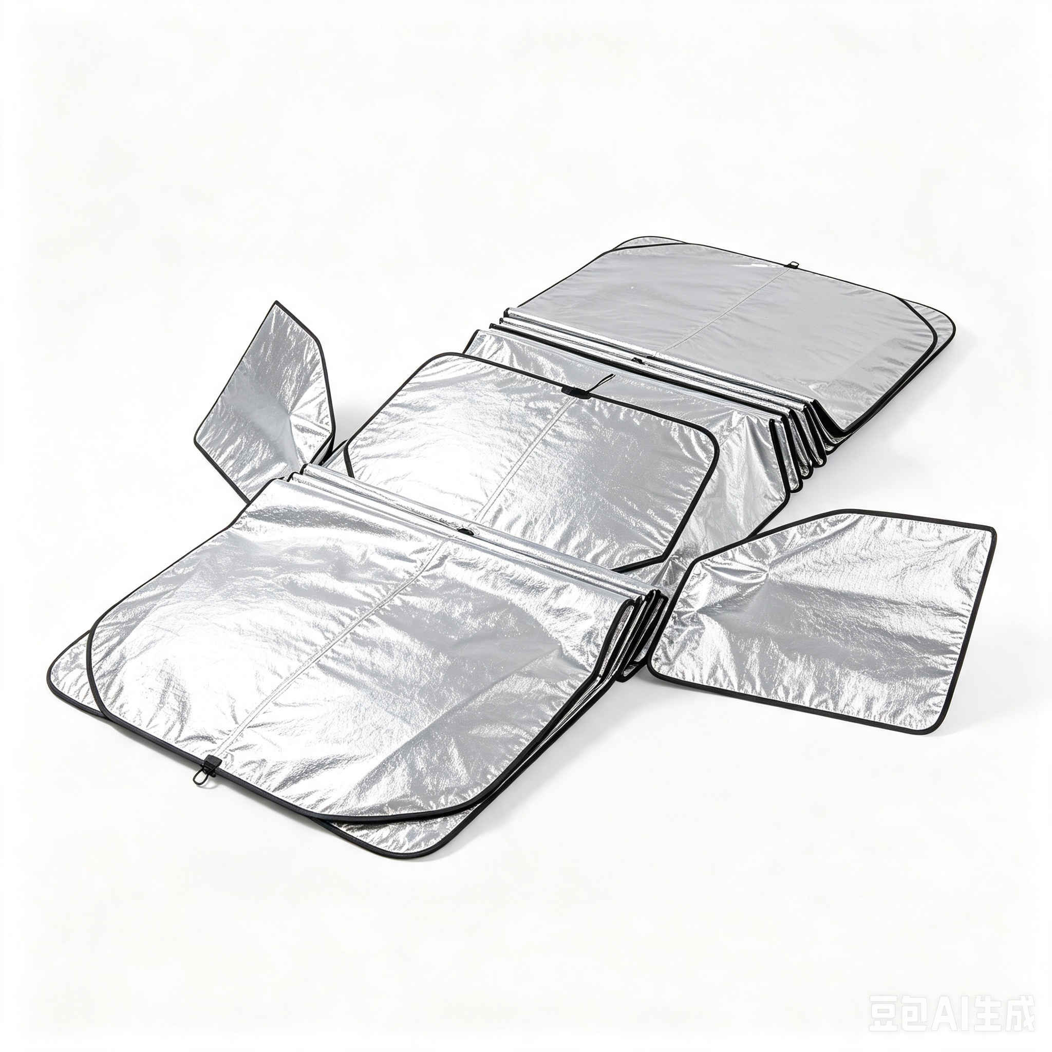 Complete Car Sun Protection and Heat Insulation Kit (Front & Rear Windshields + Side Windows)