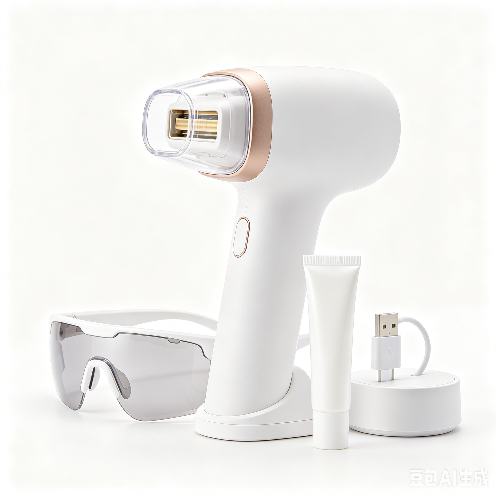 At-home laser hair removal device